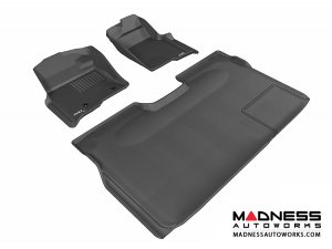 Ford F-150 Supercrew Floor Mats (Set of 3) - Black by 3D MAXpider Ford F-150 Supercrew Floor Mats (Set of 3) - Black by 3D MAXpider